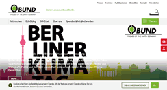 Desktop Screenshot of bund-berlin.de